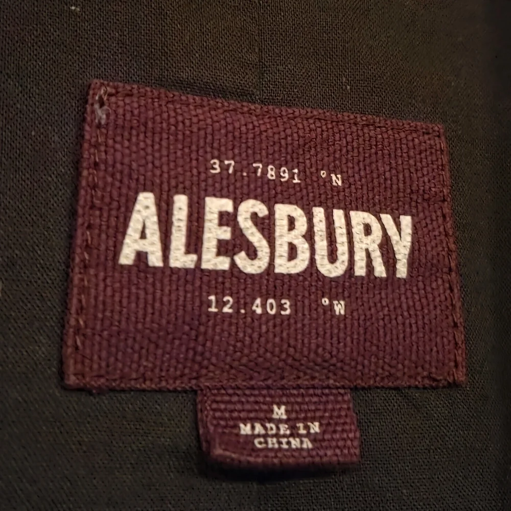 Alesbury Men's Dark Green Military Field Jacket - Picture 4 of 5